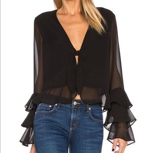 Tularosa black blouse